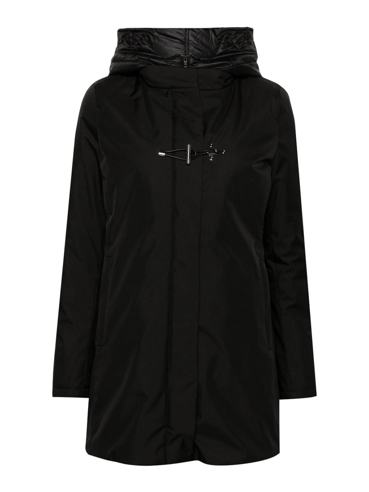 Shop Fay Trench In Negro