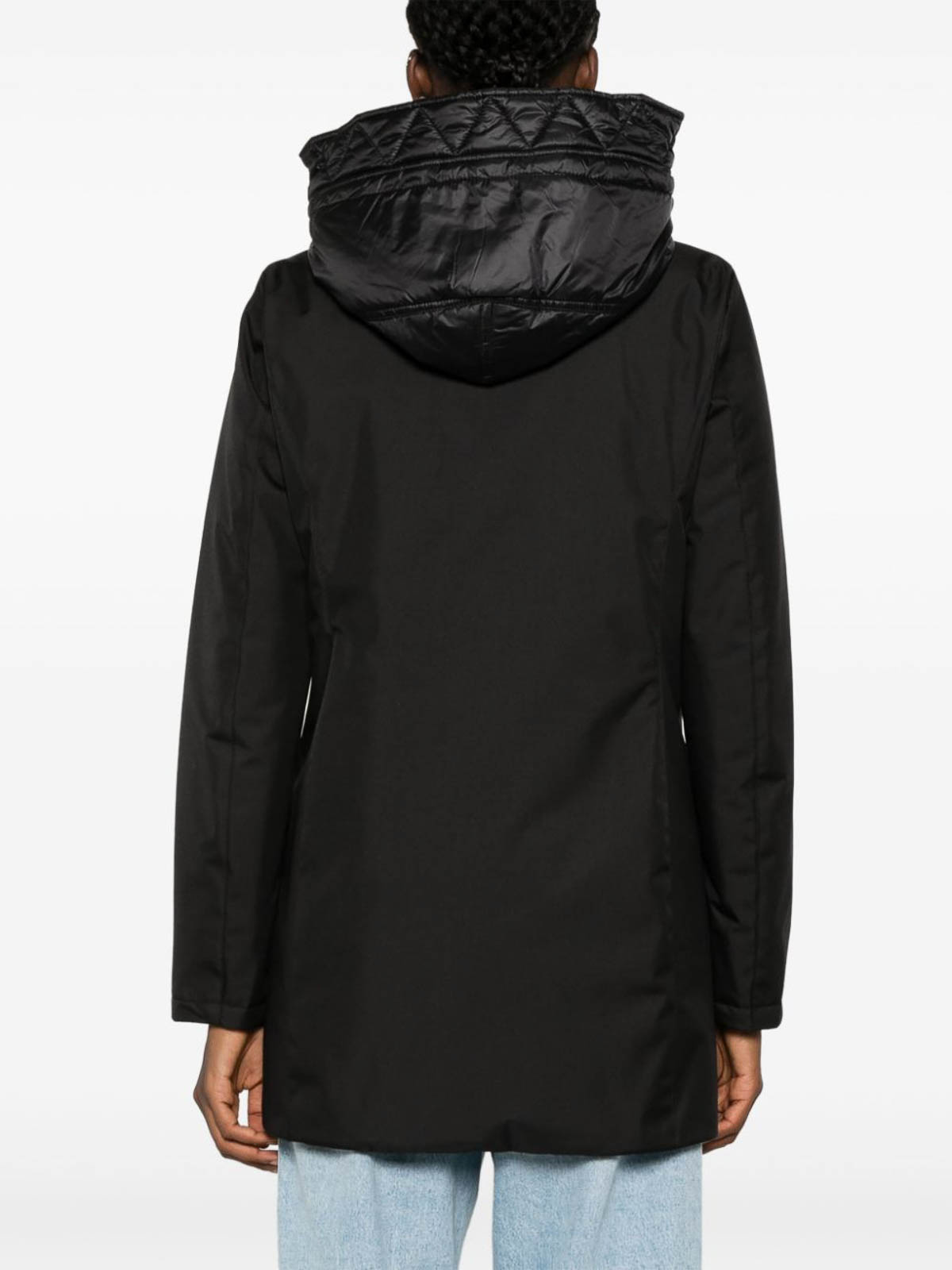 Shop Fay Trench In Negro