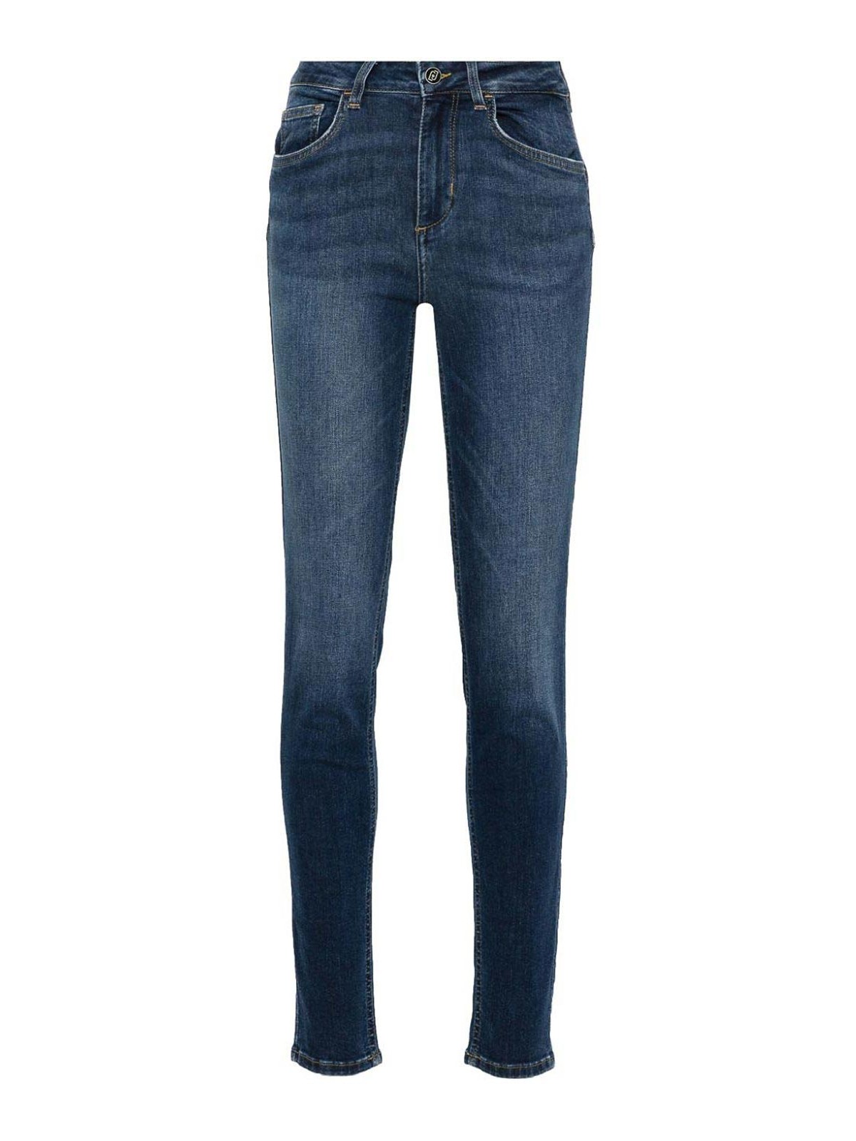 Shop Liu •jo Skinny Jeans In Azul