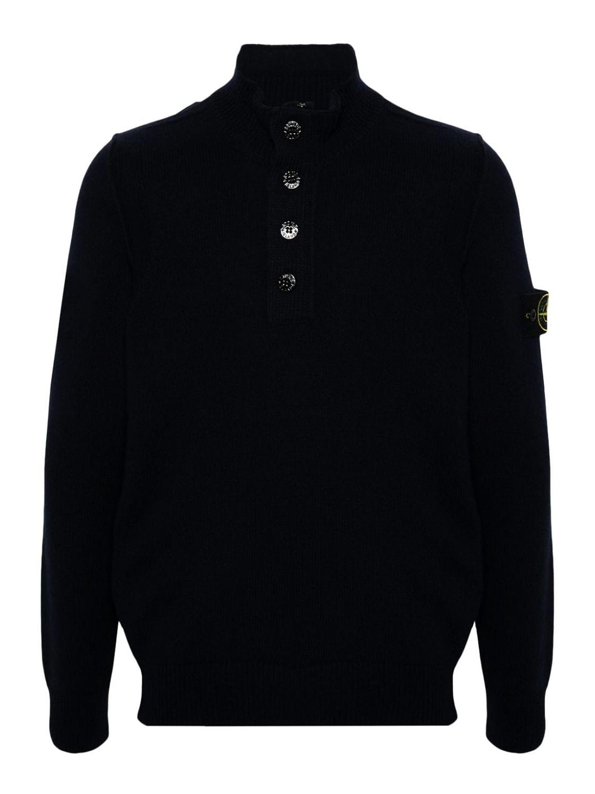 Shop Stone Island Crewneck In Azul