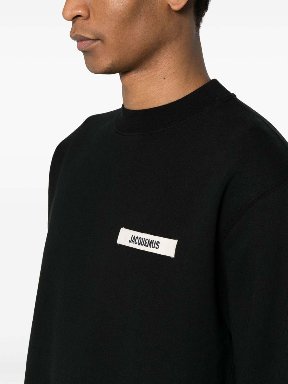 Shop Jacquemus Sweatshirt In Negro