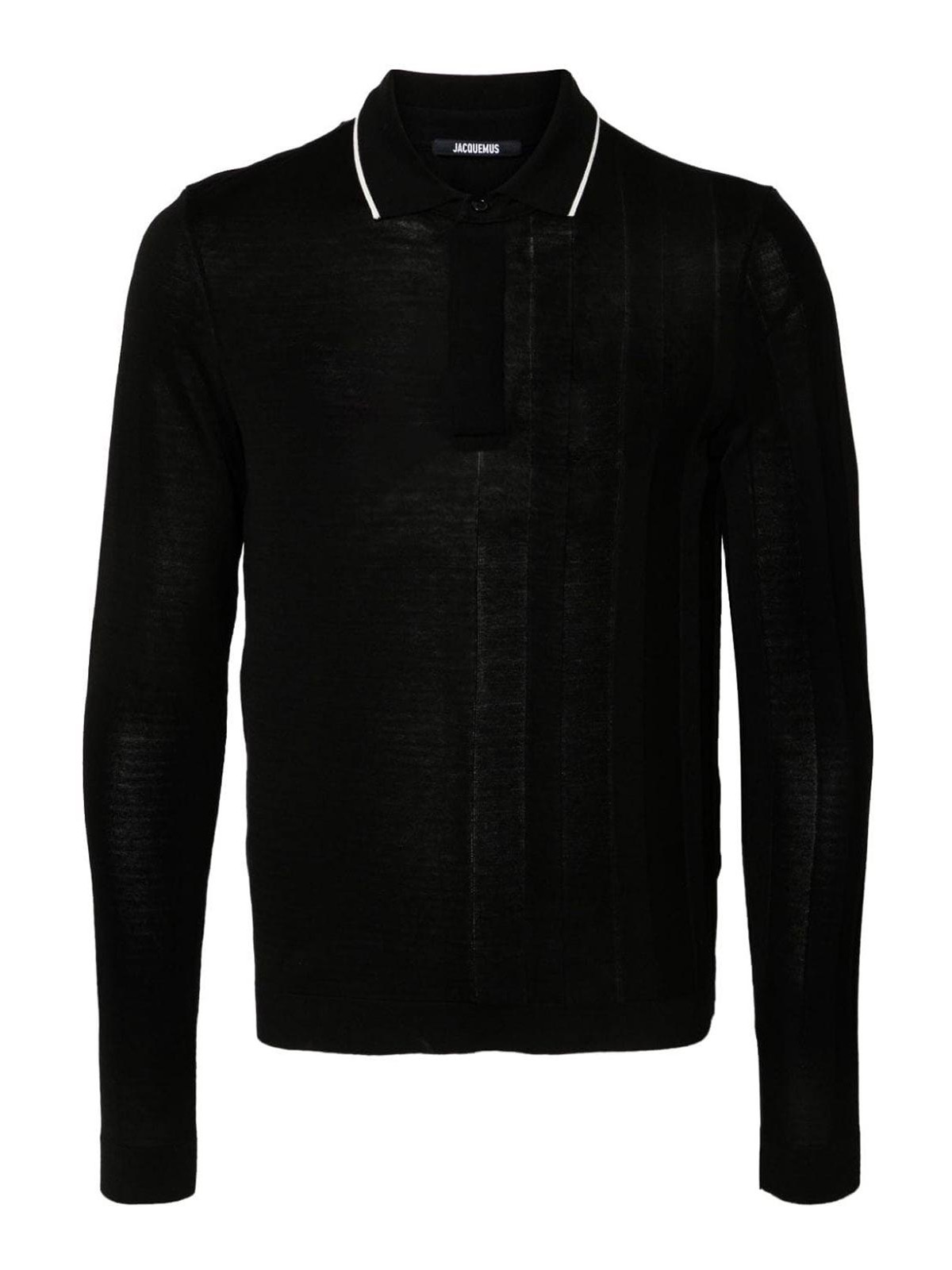 Shop Jacquemus Polo In Negro