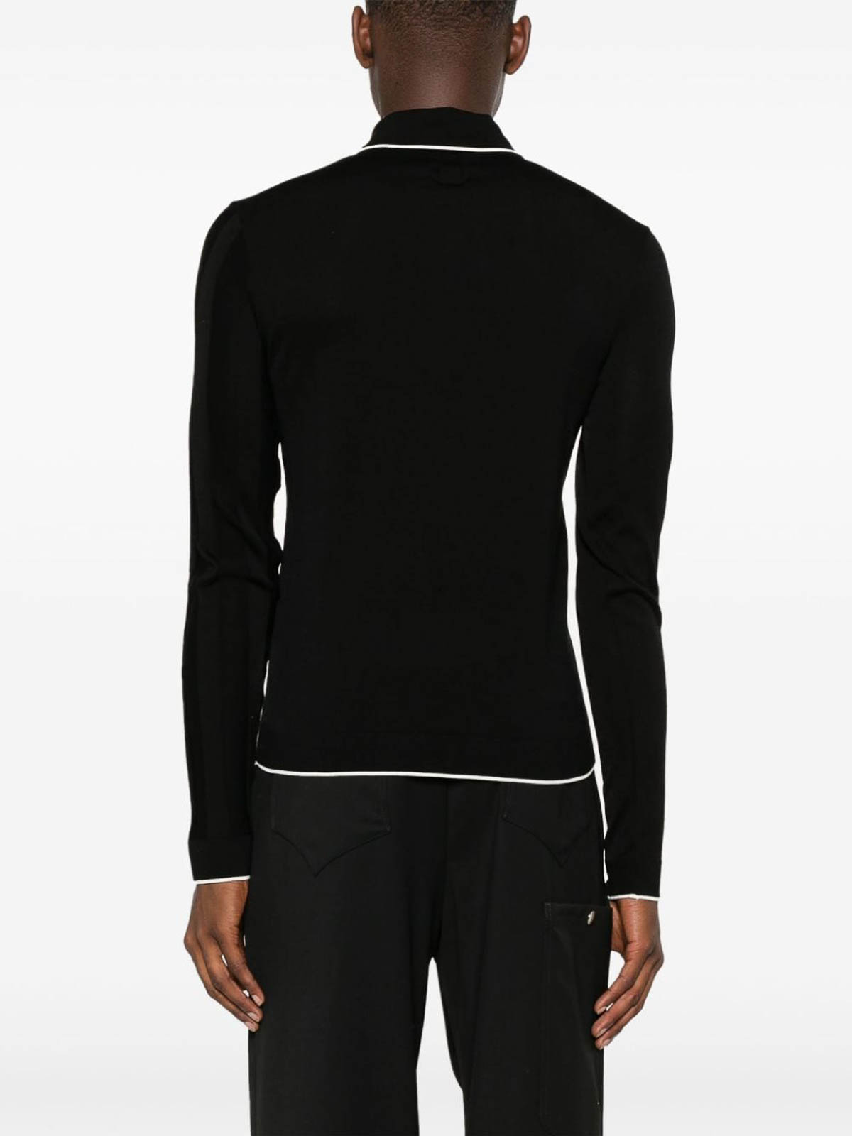 Shop Jacquemus Polo In Negro