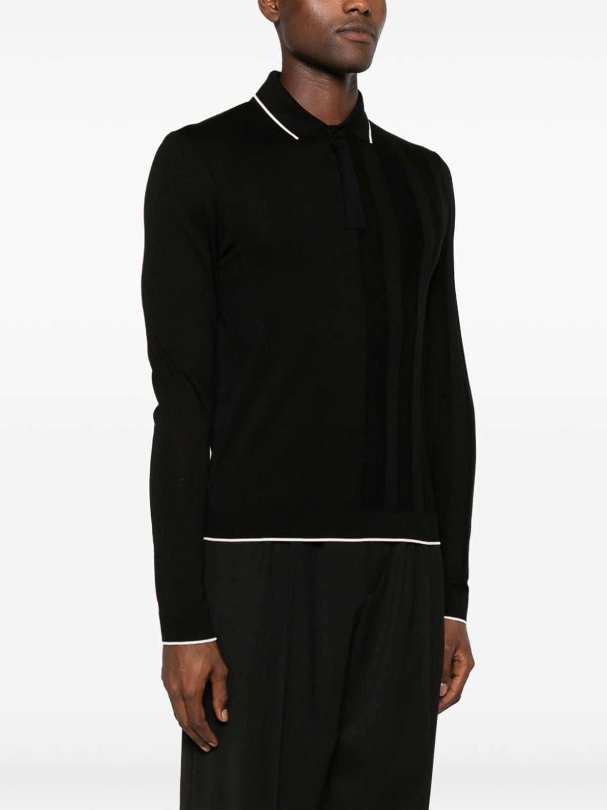 Shop Jacquemus Polo In Negro