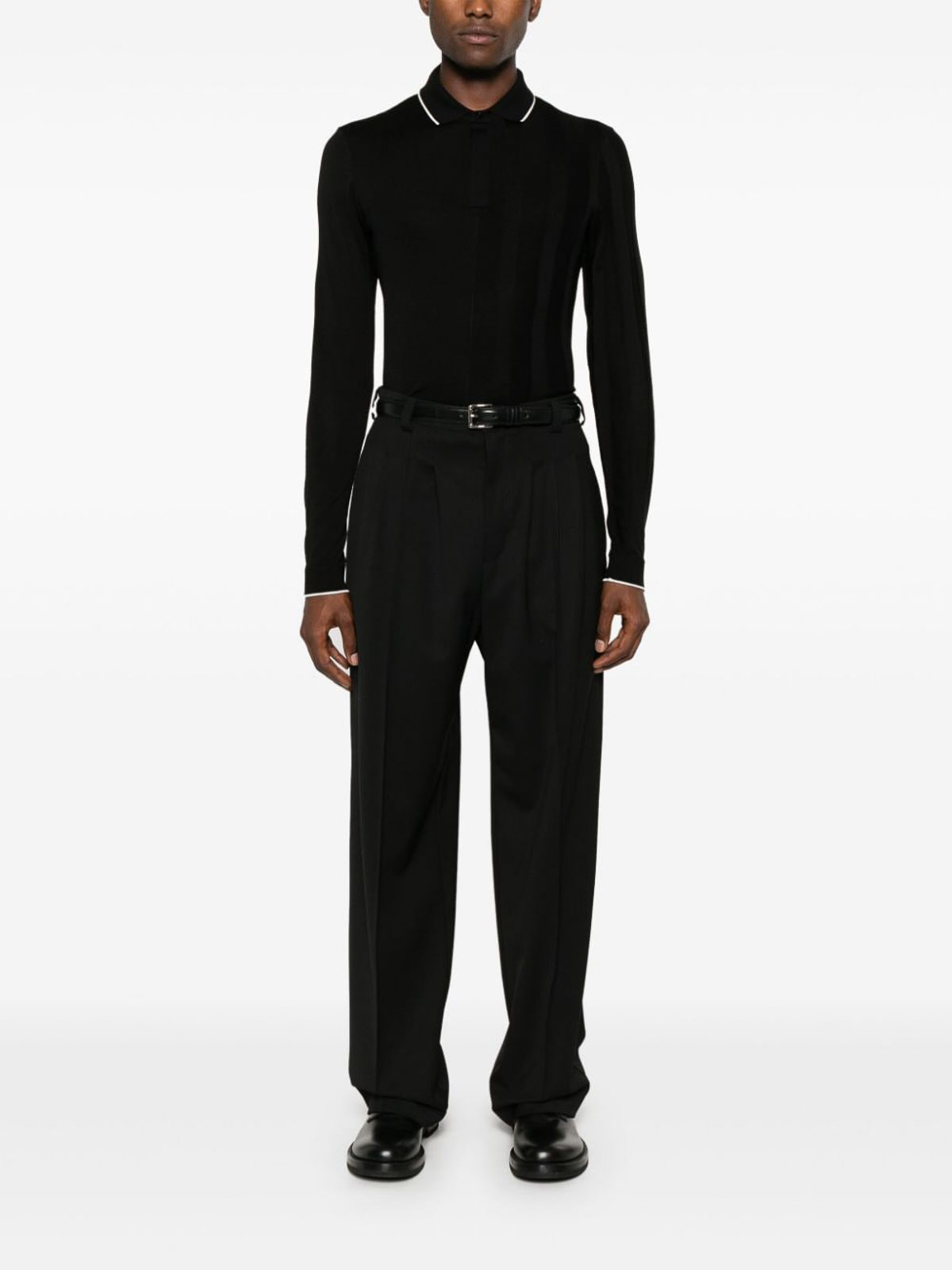 Shop Jacquemus Polo In Negro