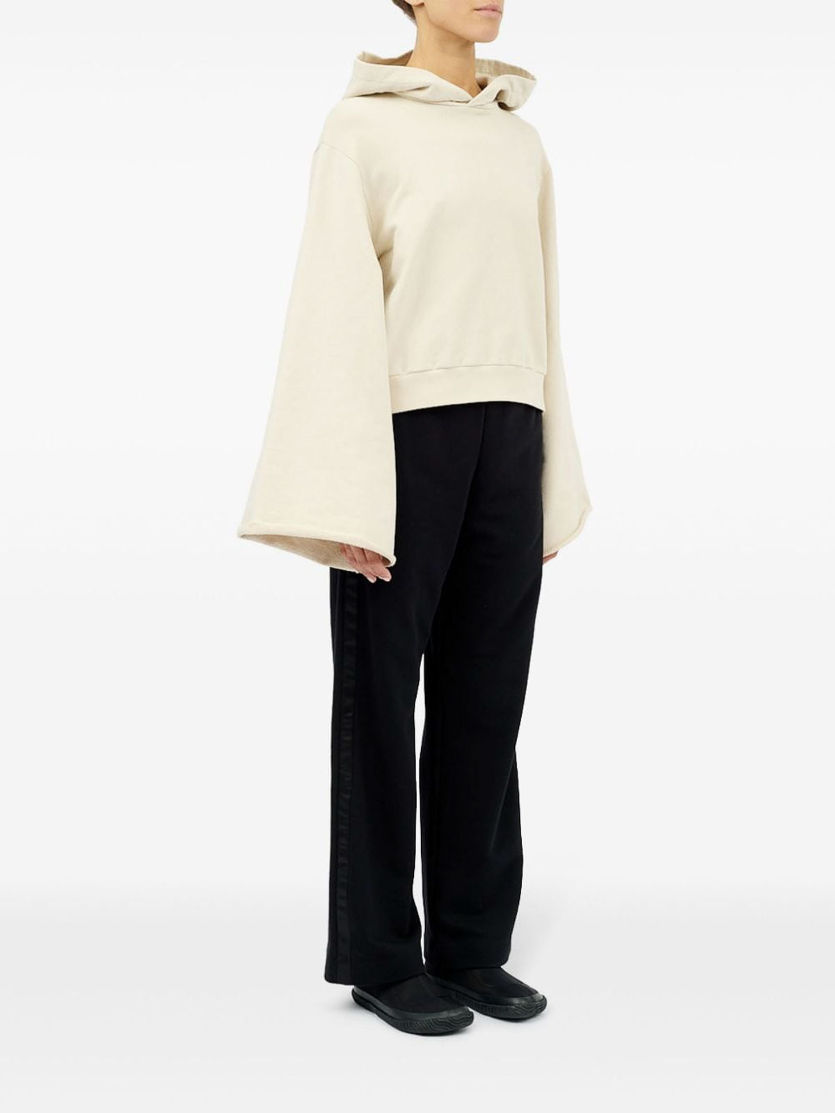 Shop Mm6 Maison Margiela Sweatshirt In Beis