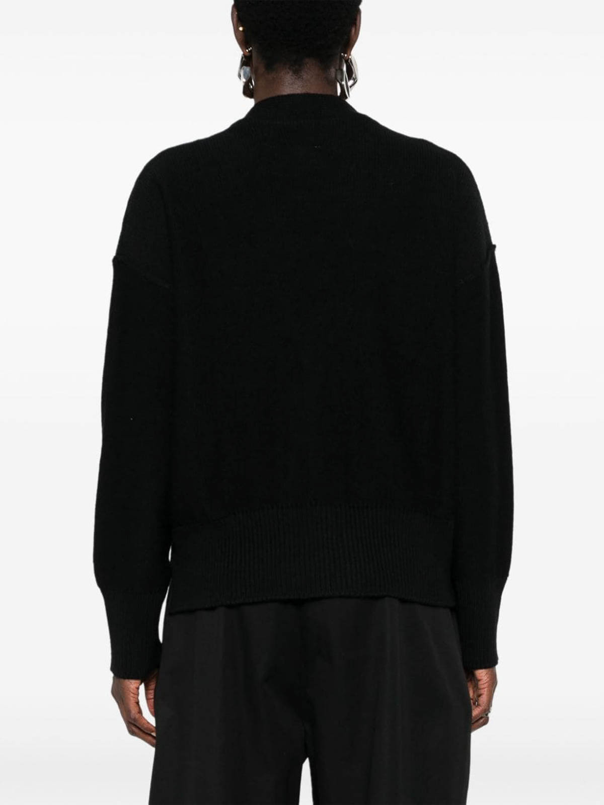 Shop Mm6 Maison Margiela Cardigan In Negro