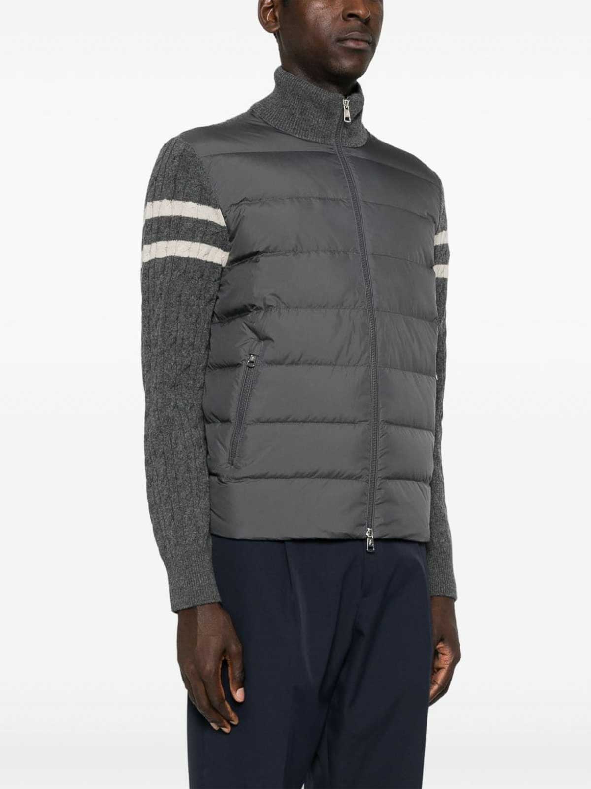 Moncler ダウンジャケット - グレー|J20919B00013M1115921