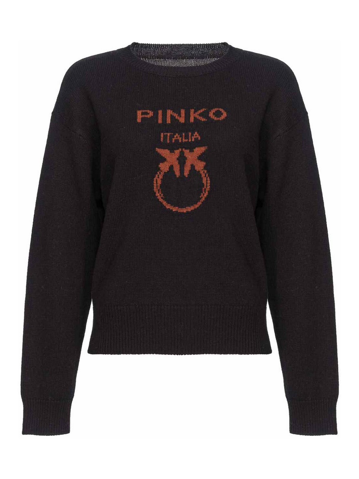 Shop Pinko Crewneck In Brown