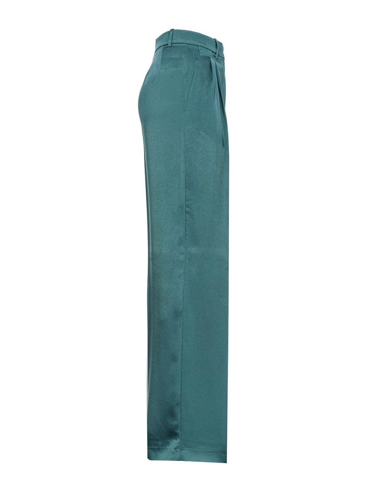 Shop Pinko Flared Jeans In Green