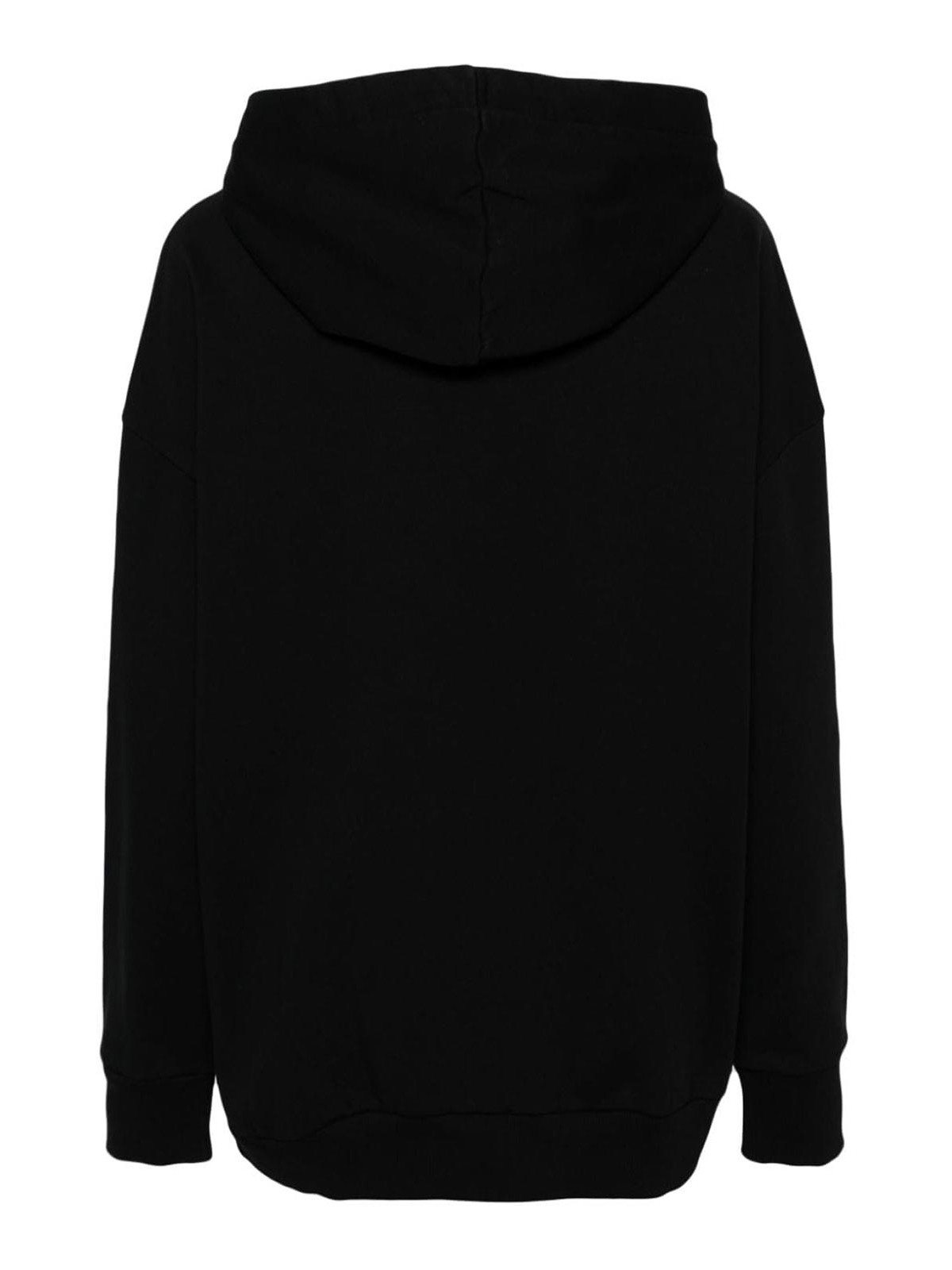 Shop Stella Mccartney Sustainable Cotton Hoodie In Black