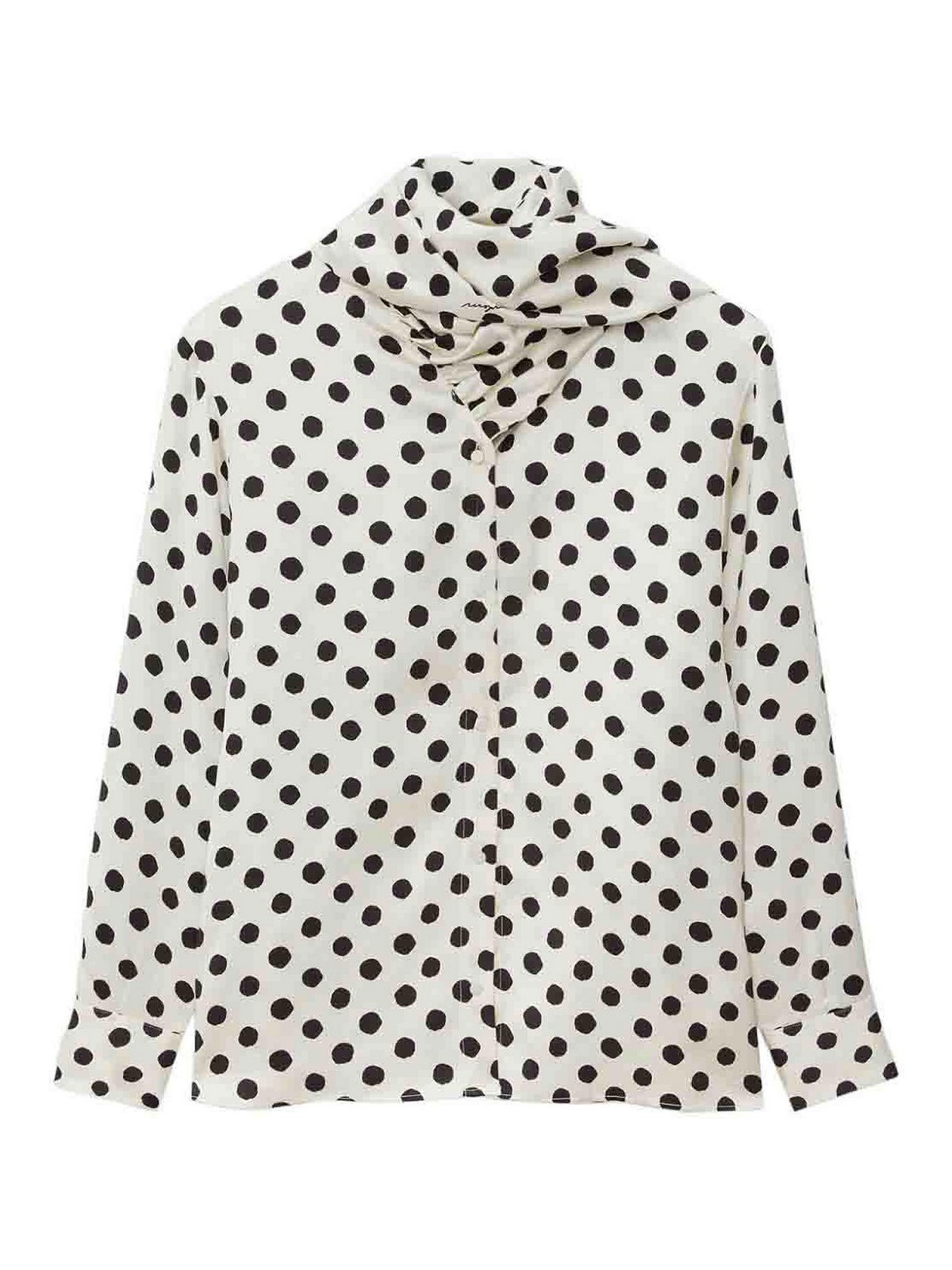 Shop Msgm Casual Jacket In White