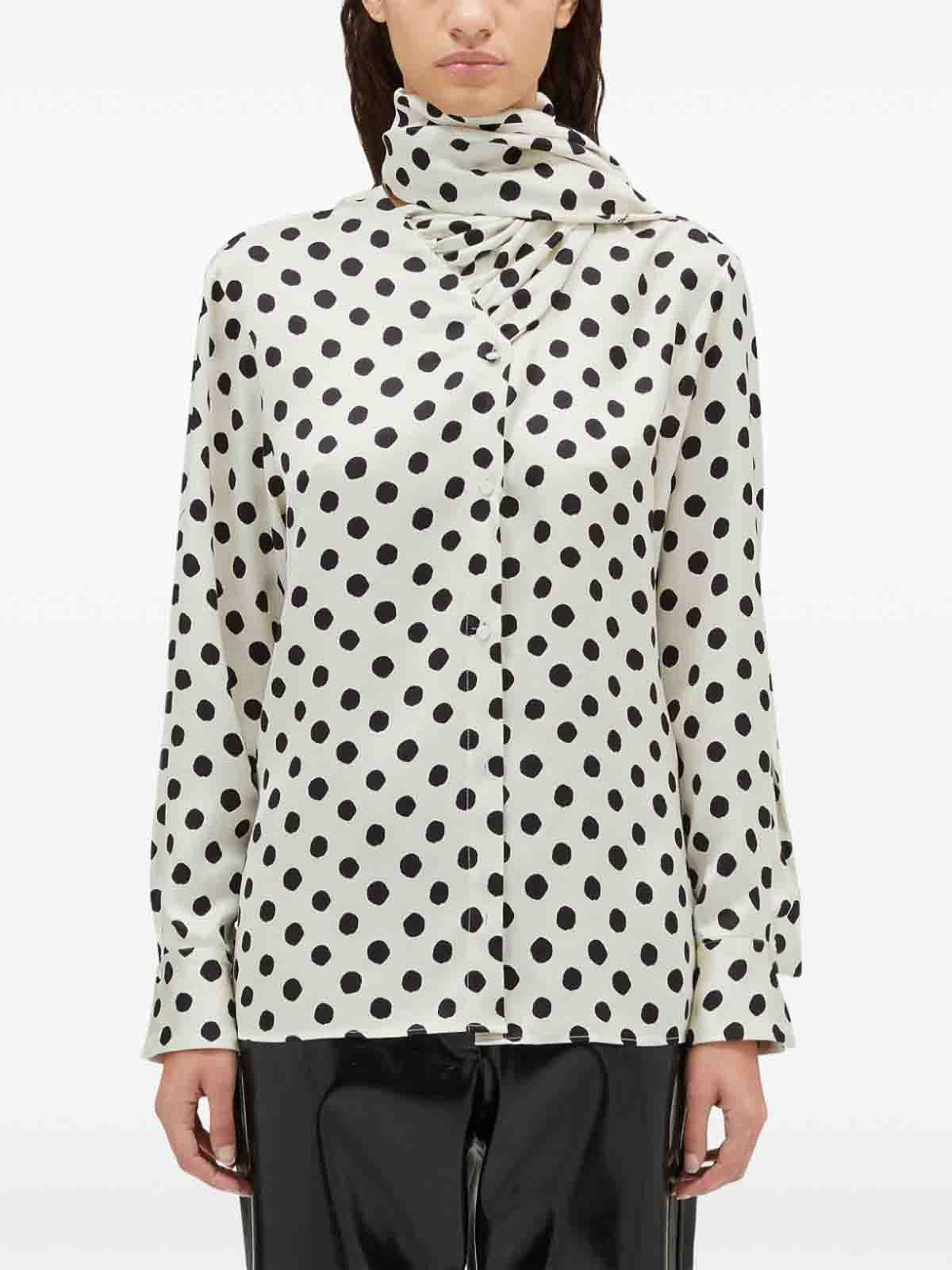 Shop Msgm Casual Jacket In White