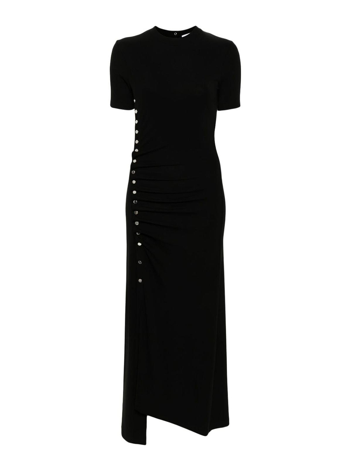 Shop Rabanne Vestido Largo - Negro In Black