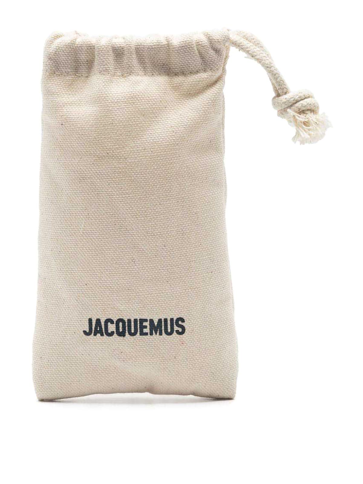 Shop Jacquemus Glasses In Black