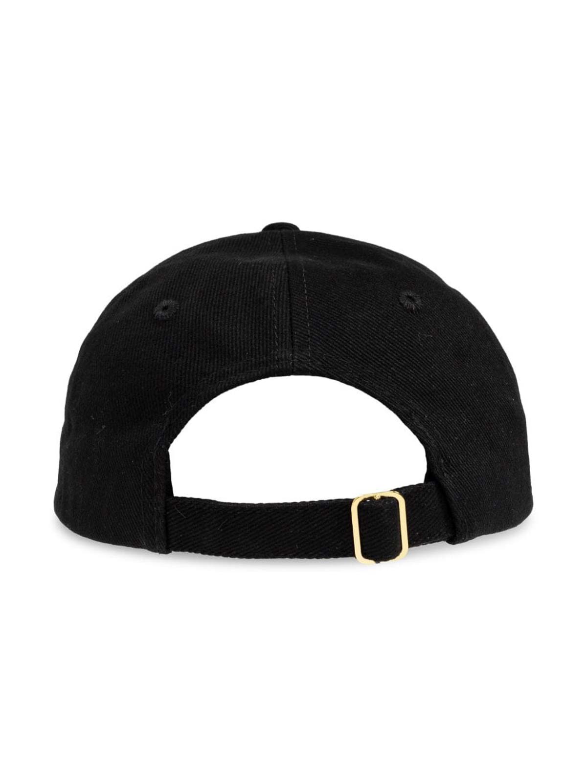 Shop Casablanca Cotton Baseball Cap In Black