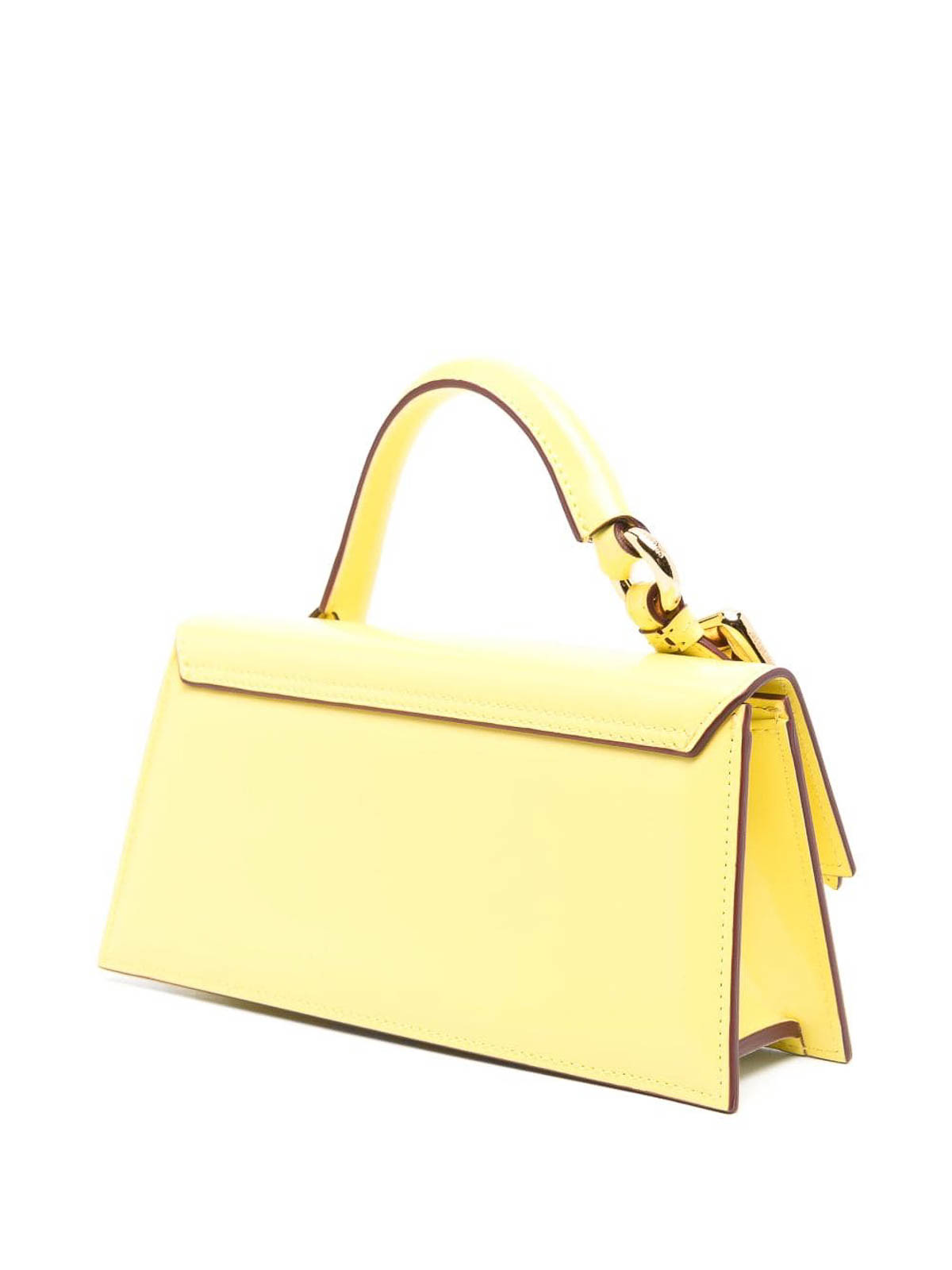 Shop Jacquemus Crossbody Bag In Yellow