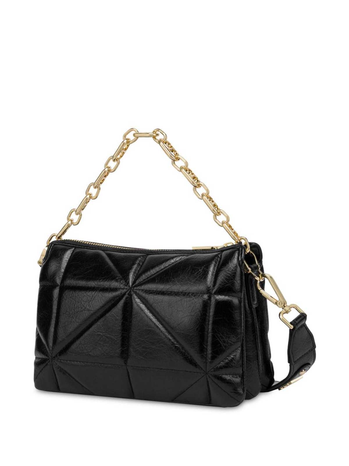 Shop Love Moschino Shoulder Bag In Black