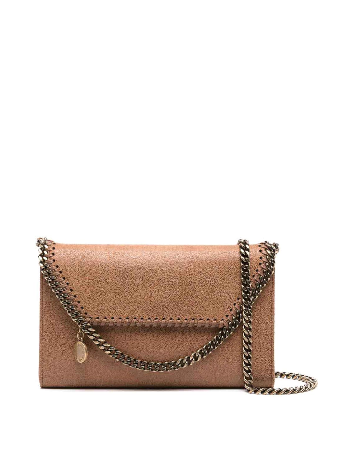 Stella Mccartney Shoulder Bag In Brown