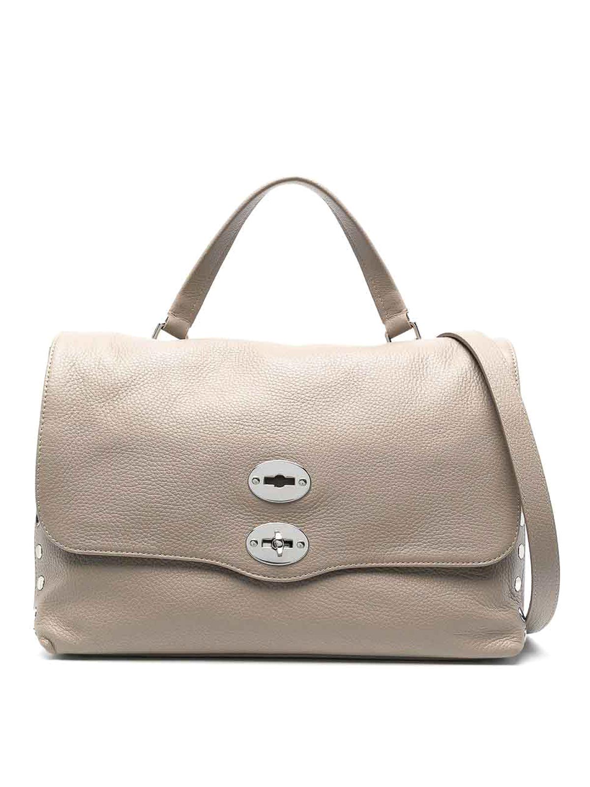 Shop Zanellato Shoulder Bag In Beige