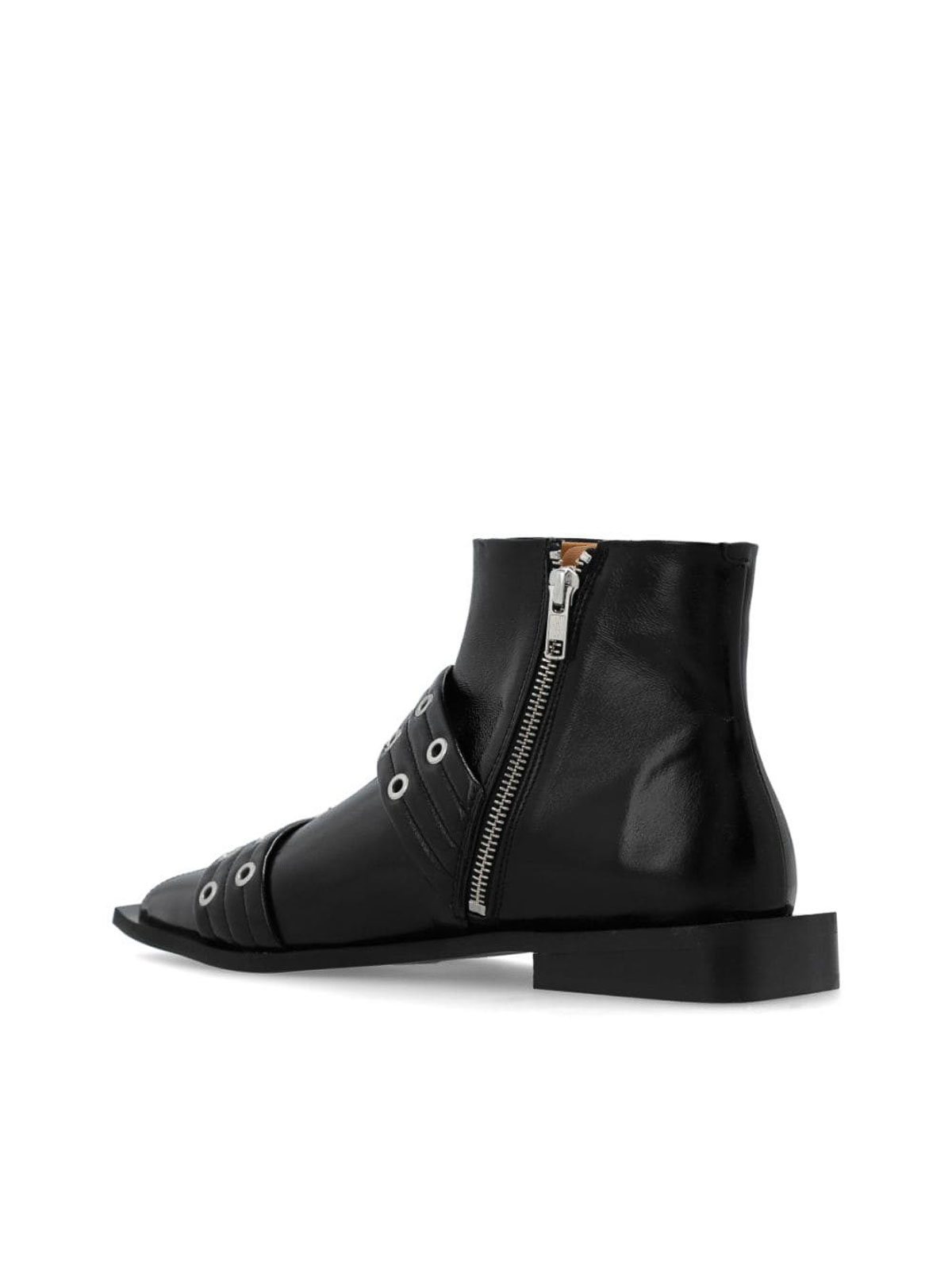 Shop Ganni Boots In Black