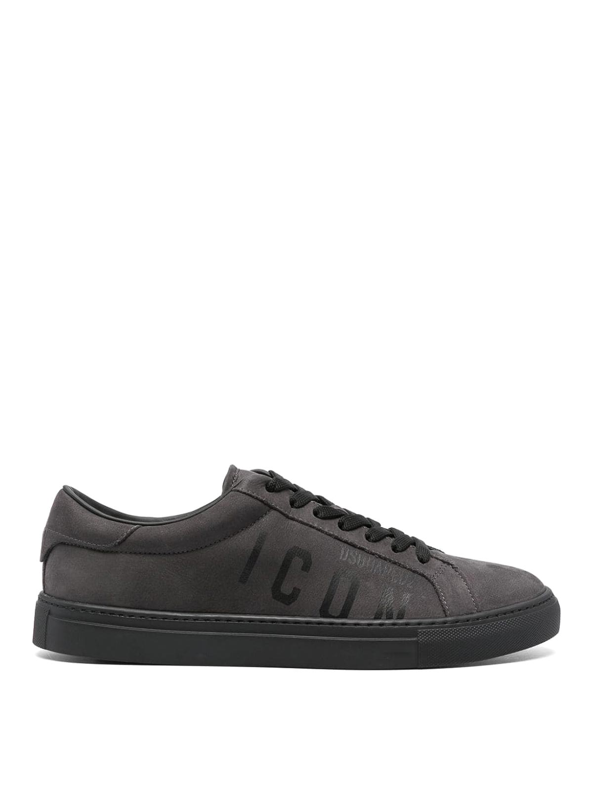 Shop Dsquared2 Lace-up In Grey