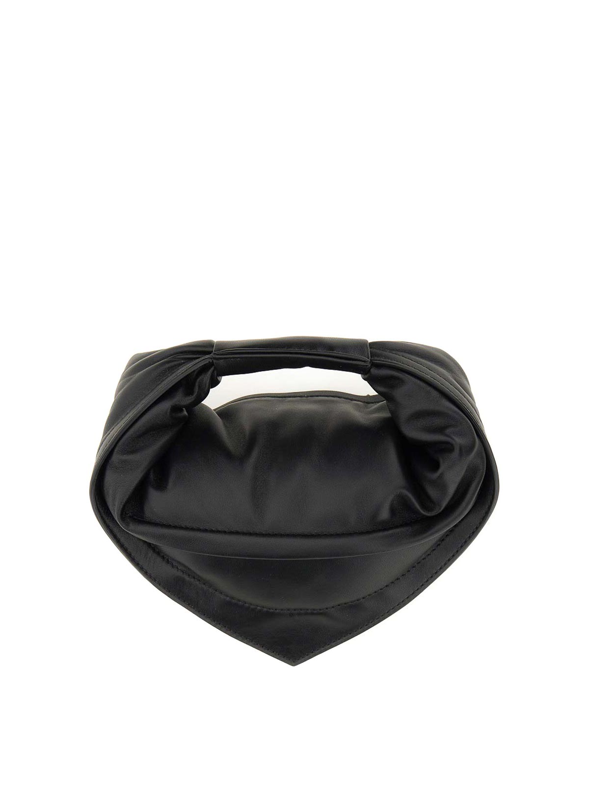 Shop Federico Cina Mini Tortellino Bag In Black