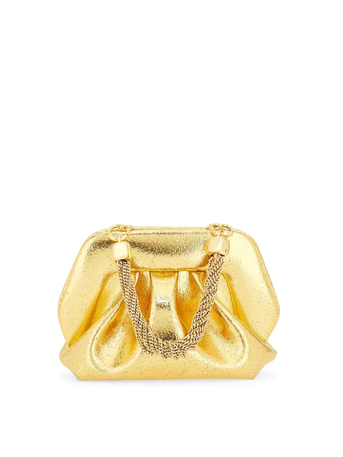 Shop Themoirè Gea Bag In Gold