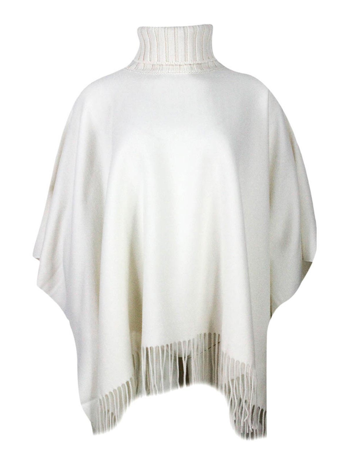 Fabiana Filippi Cape Of Wool In White