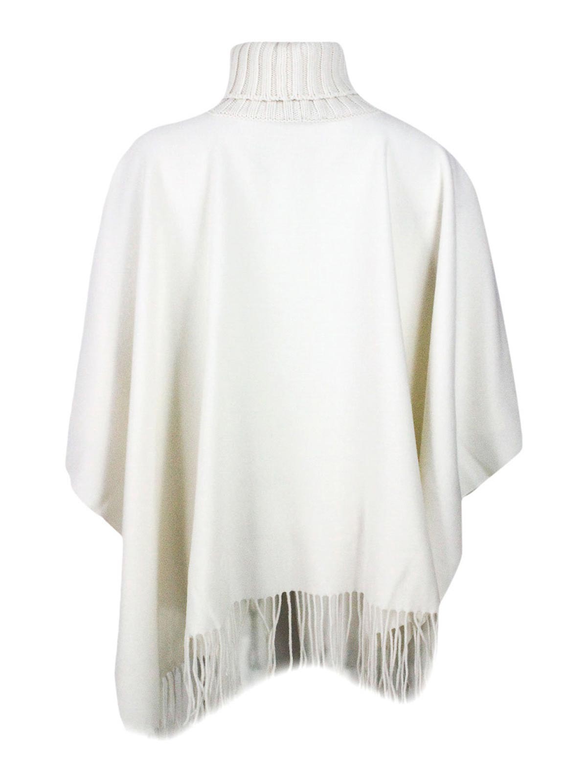 Fabiana Filippi Cape Of Wool In White