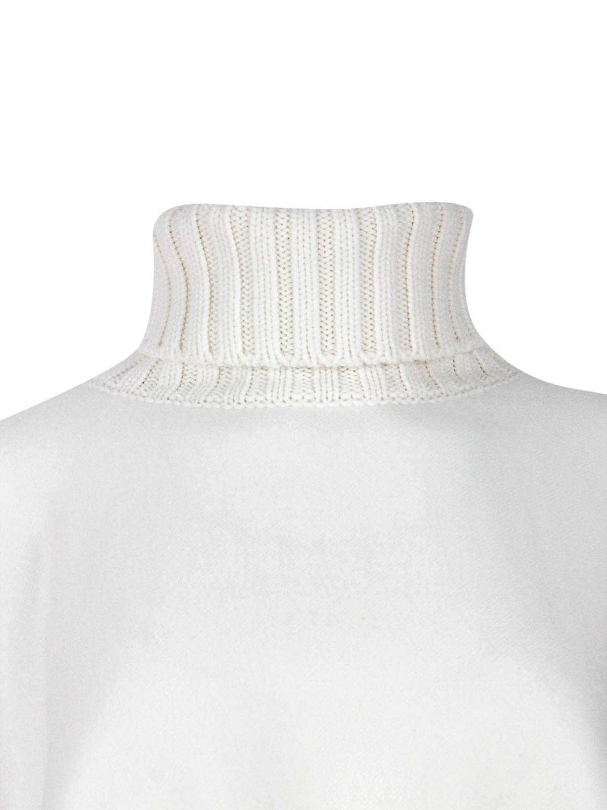 Fabiana Filippi Cape Of Wool In White