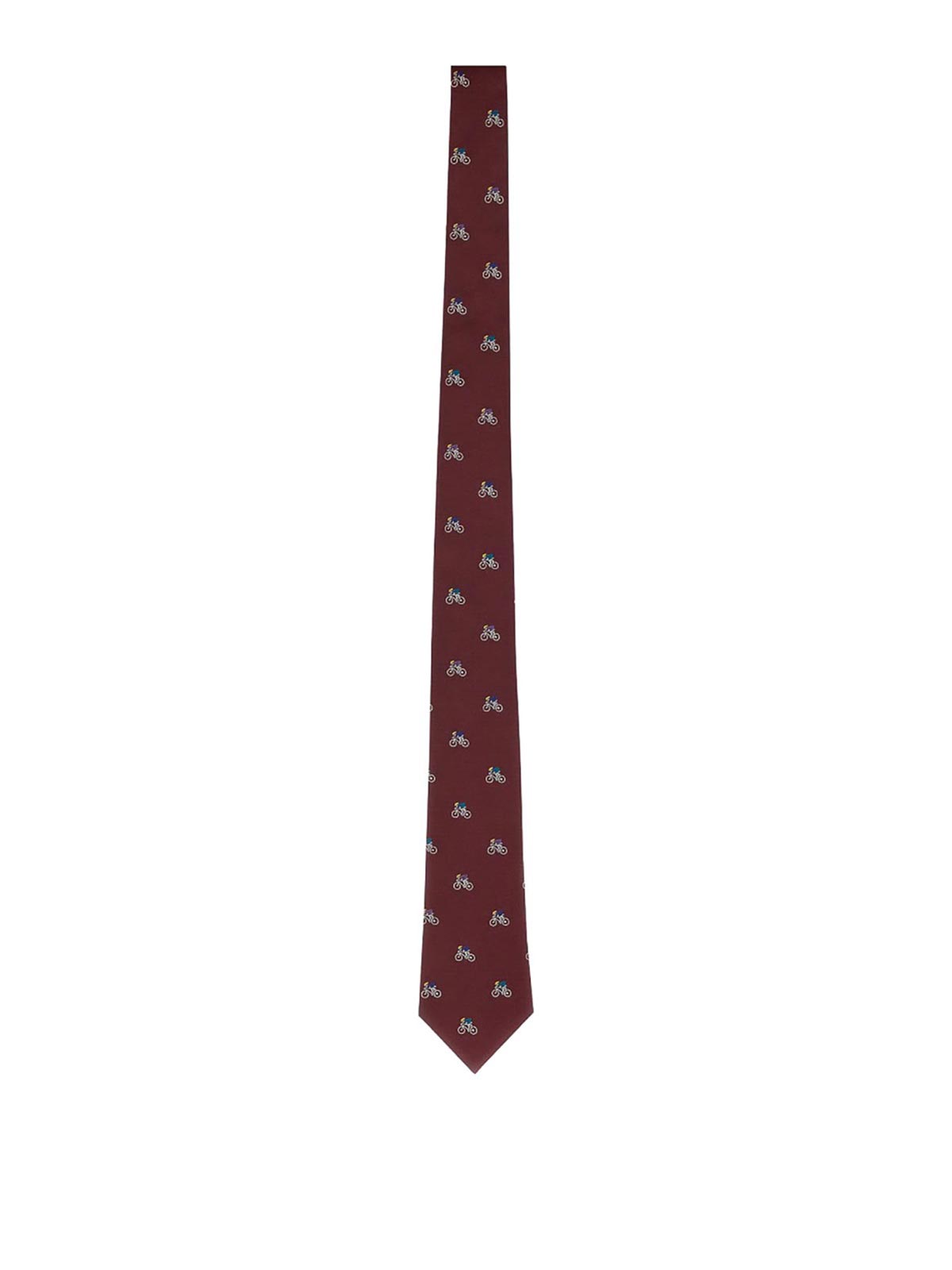 Shop Paul Smith Silk Tie In Red