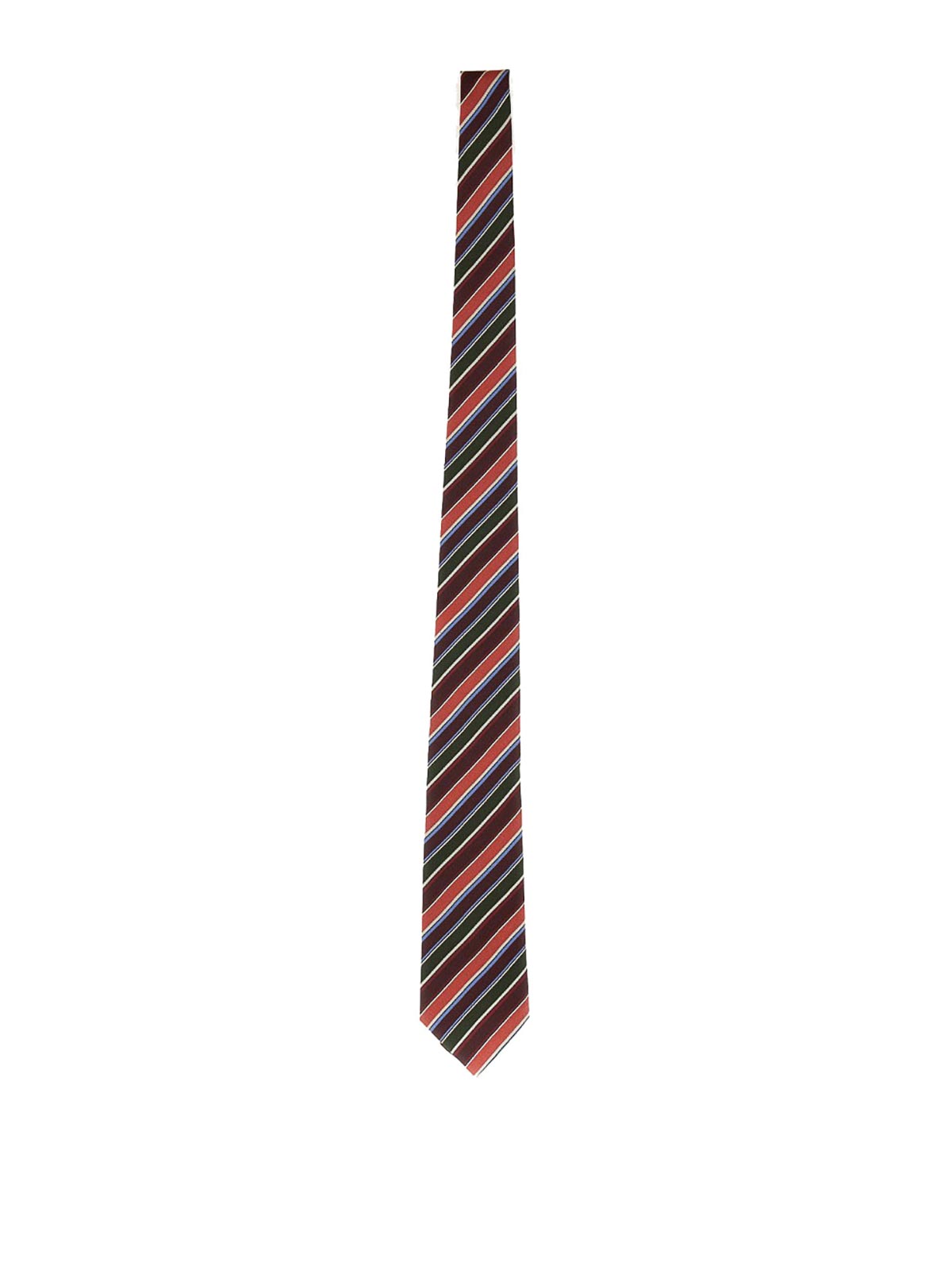 Shop Paul Smith Silk Tie In Red