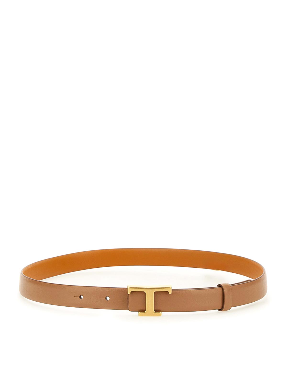 Shop Tod's Reversible Belt T Timeless In Light Brown