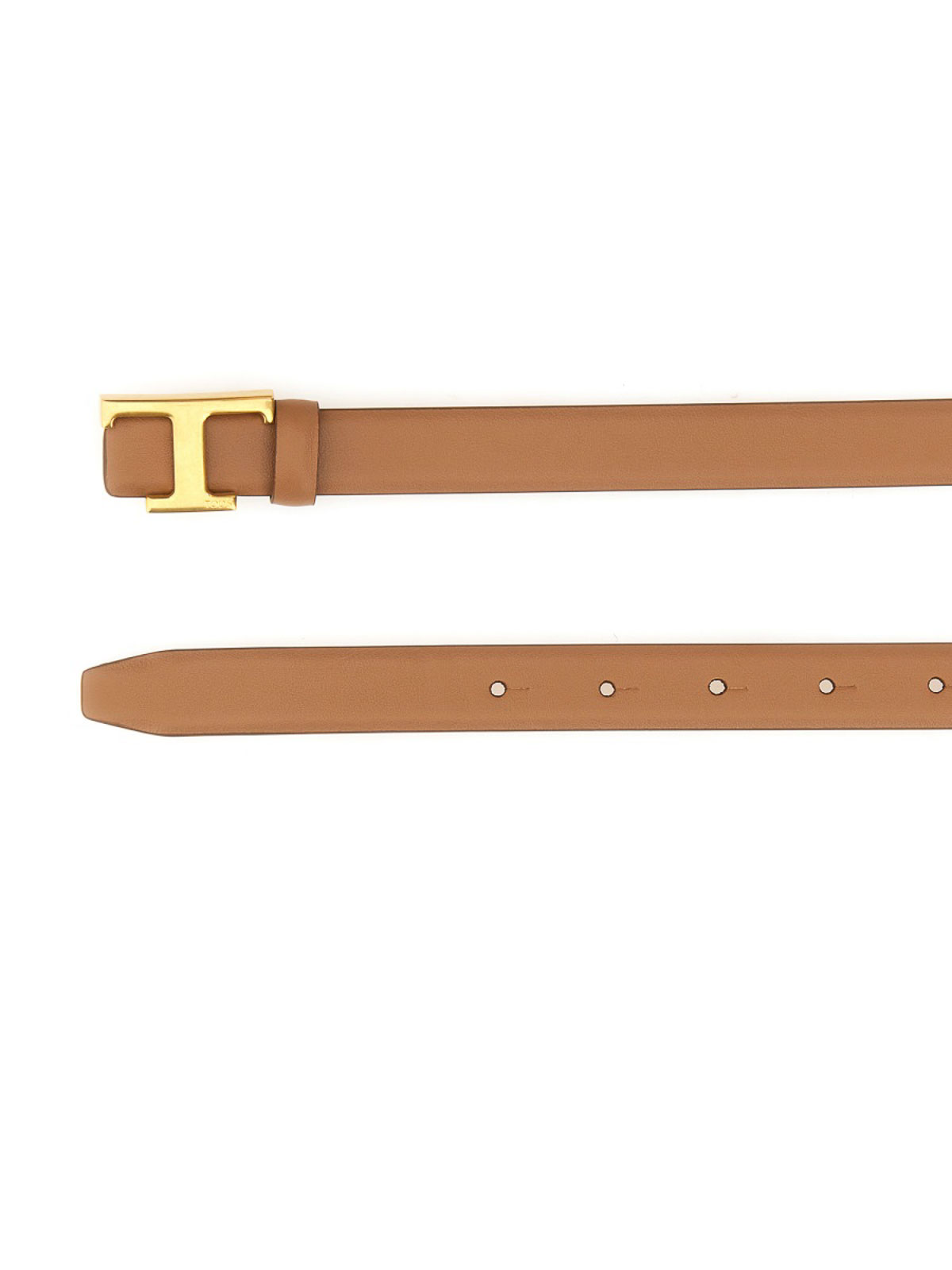 Shop Tod's Reversible Belt T Timeless In Light Brown