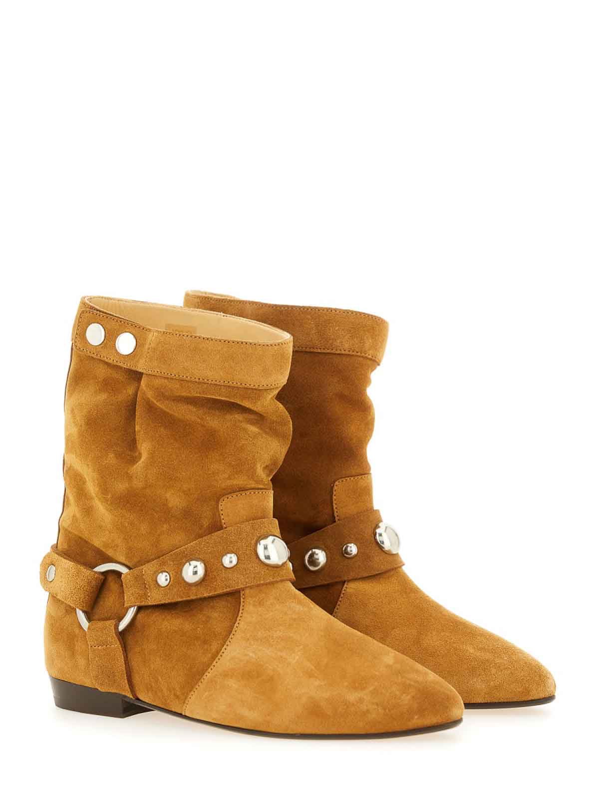 Shop Isabel Marant Stania Boot In Light Brown