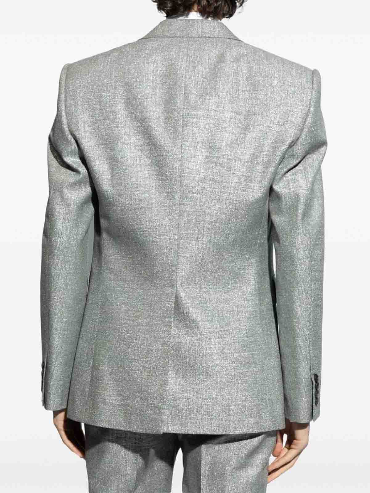 Shop Alexander Mcqueen Chaqueta Casual - Gris In Grey