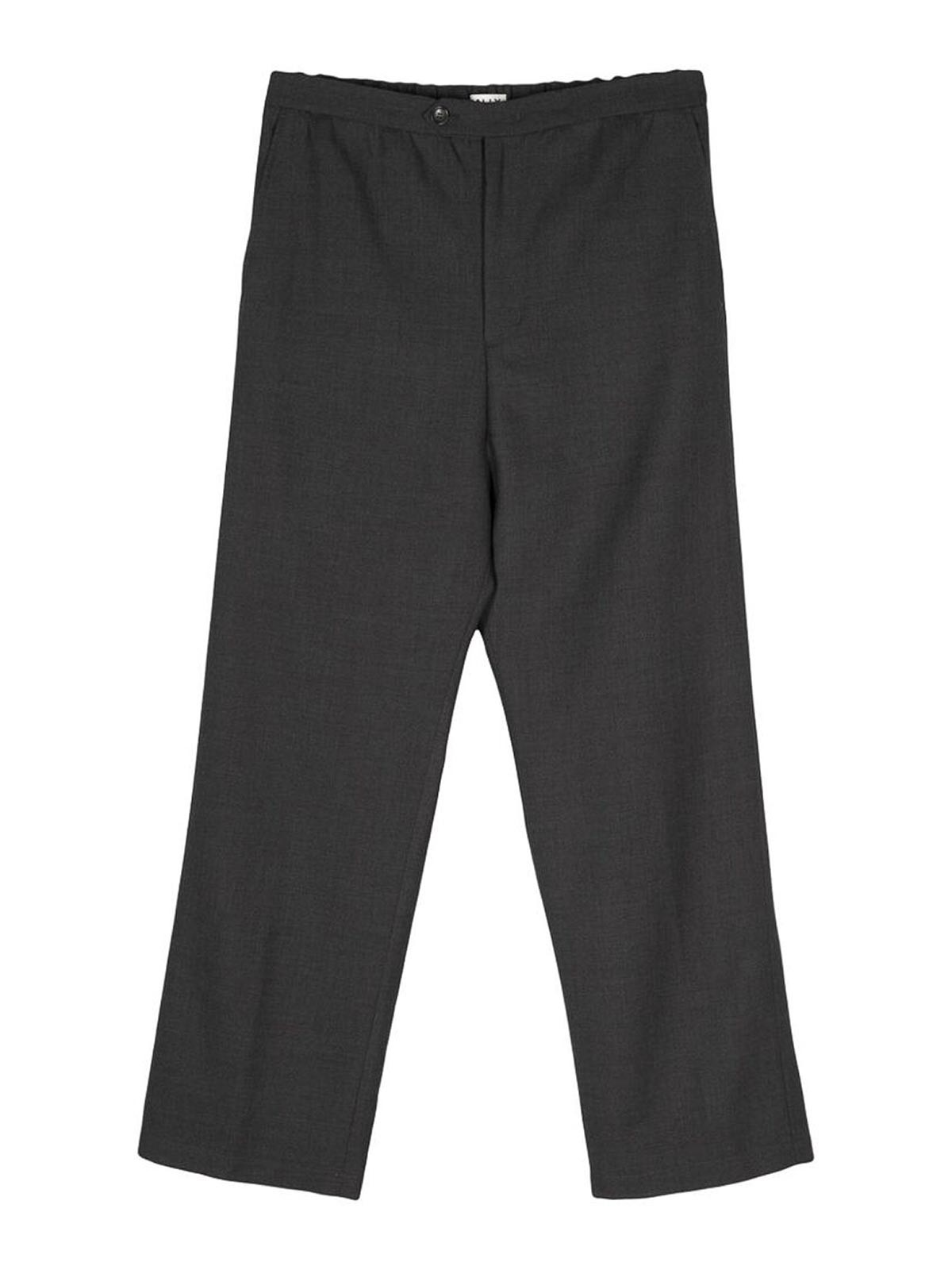 Shop Bally Pants In Grey