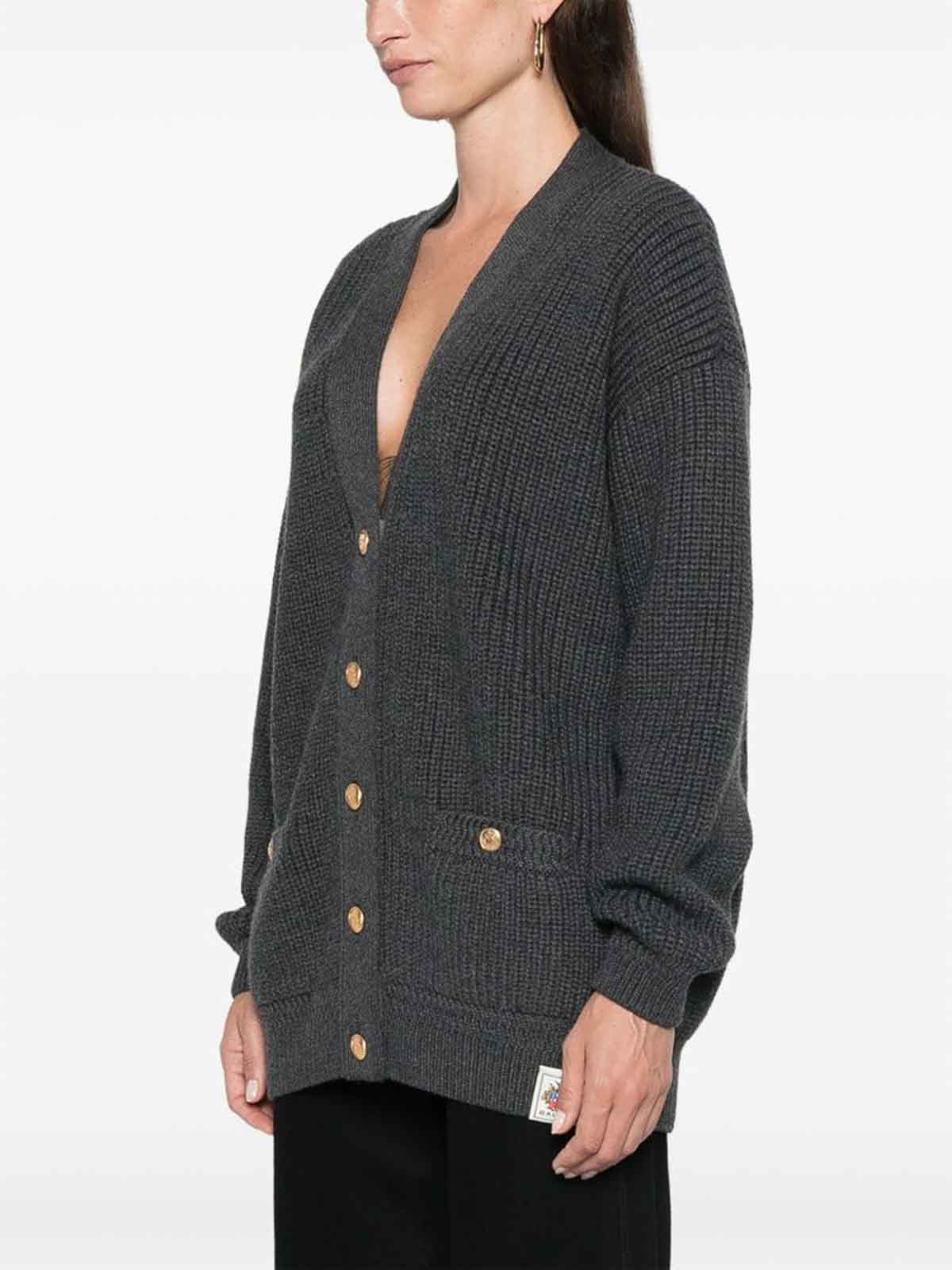 Shop Bally Sweater In Grey