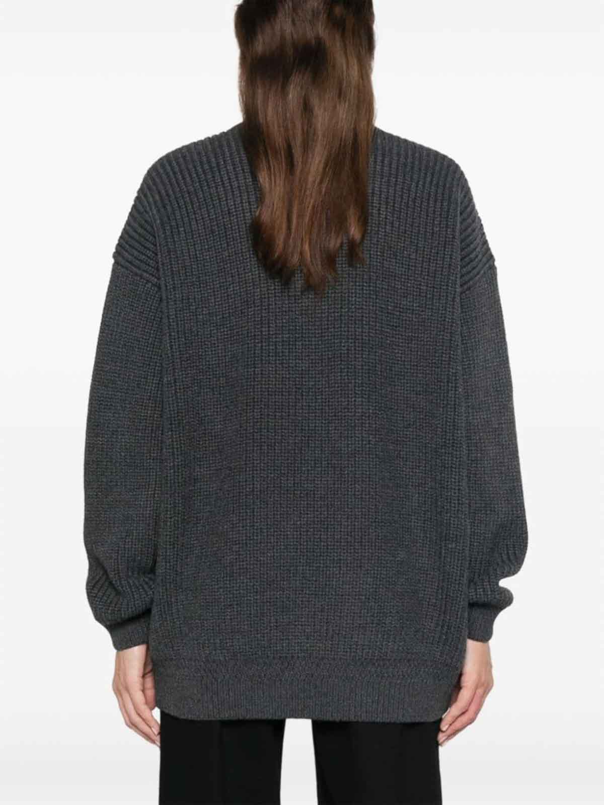 Shop Bally Sweater In Grey