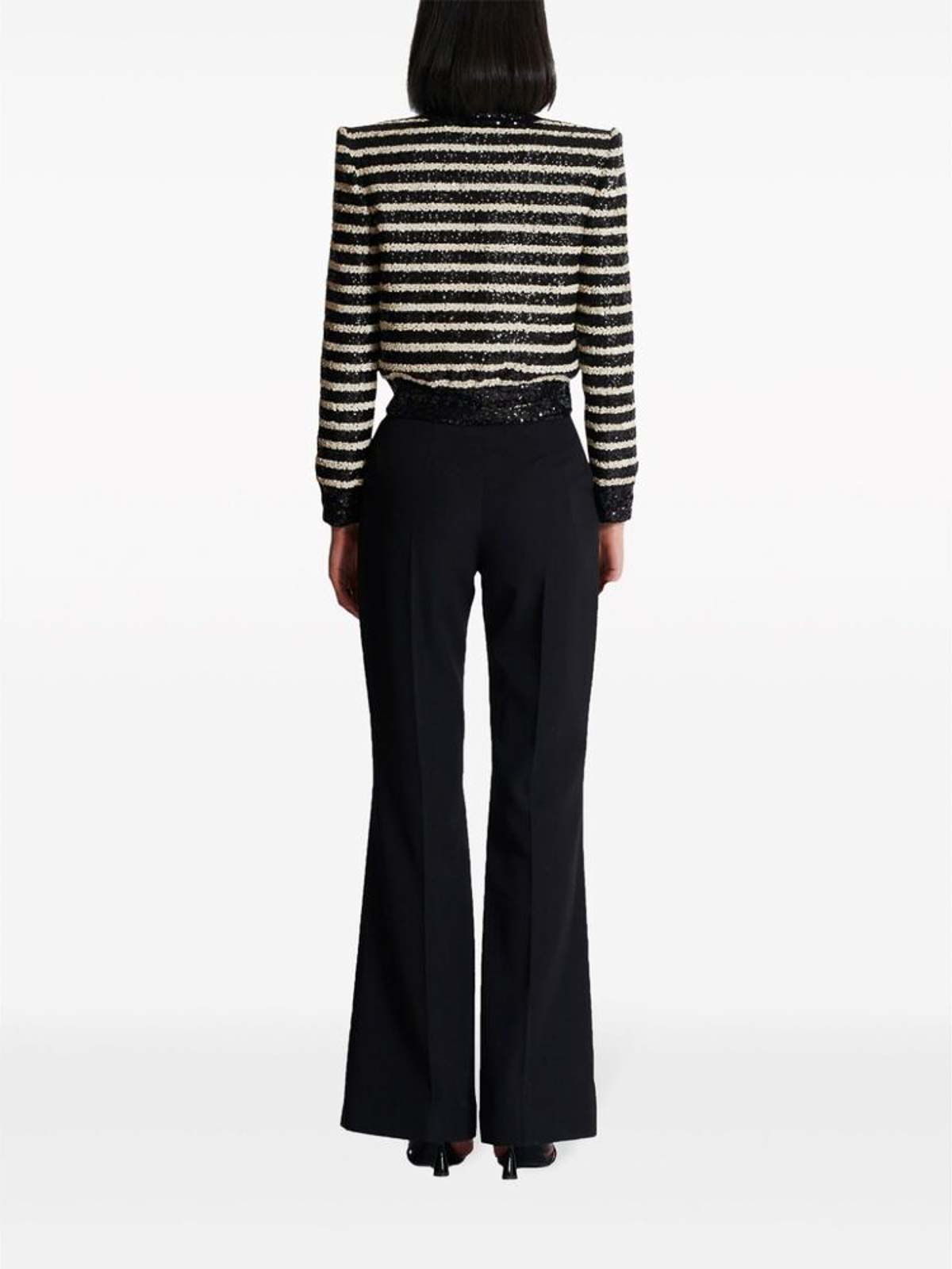 Shop Balmain Sweater In Negro