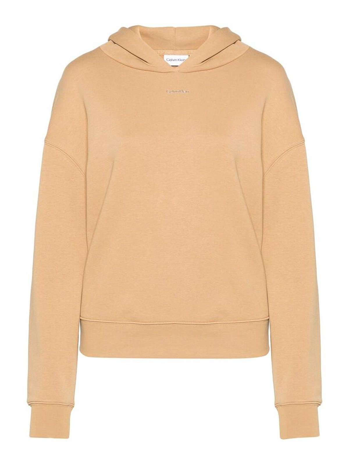 Shop Calvin Klein Sweatshirt In Camel