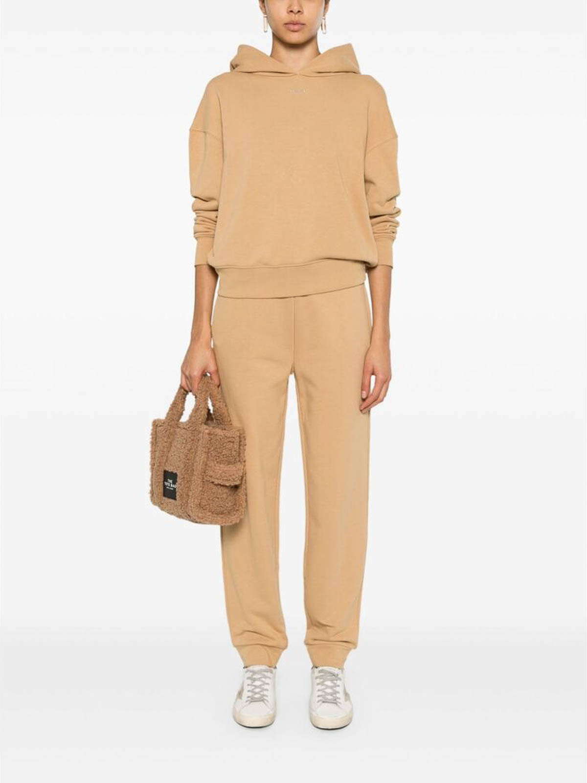 Shop Calvin Klein Sweatshirt In Camel