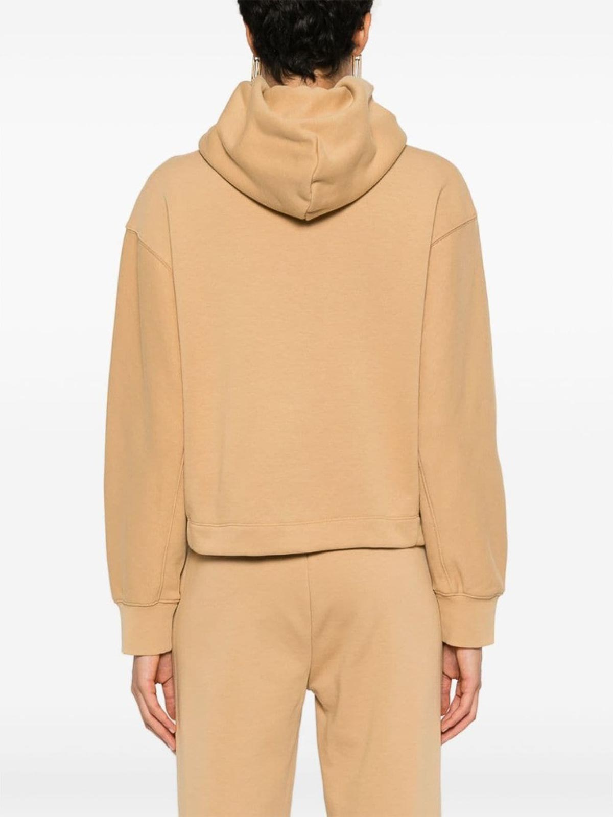 Shop Calvin Klein Sweatshirt In Camel