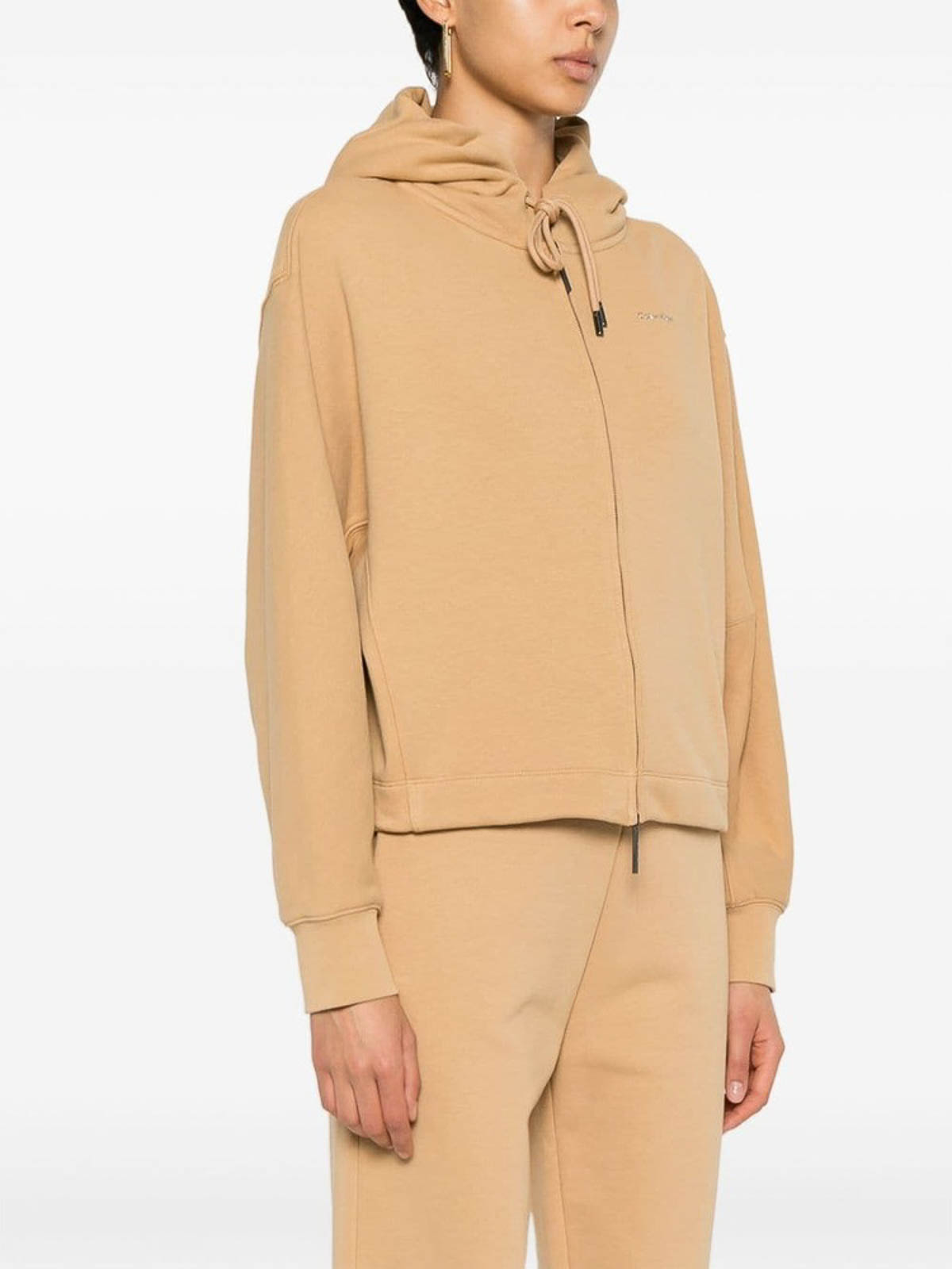 Shop Calvin Klein Sweatshirt In Camel