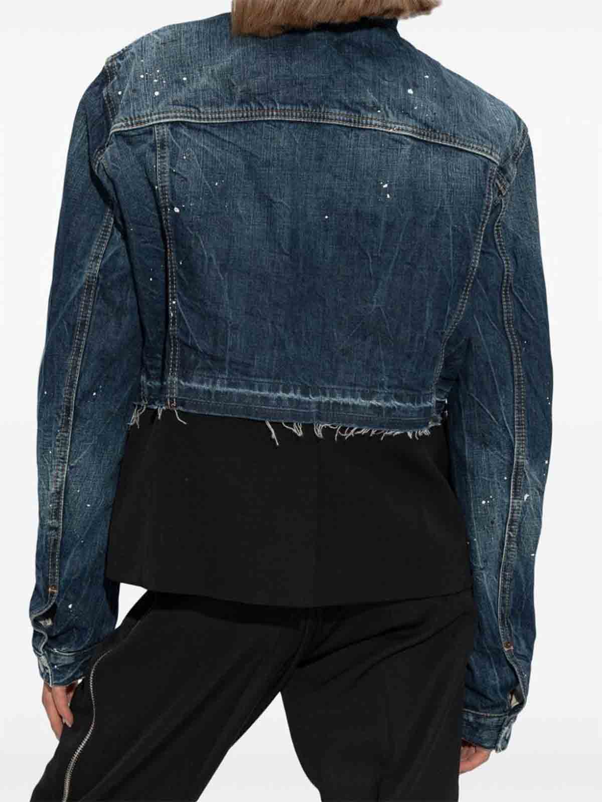 Shop Dsquared2 Jacket In Azul