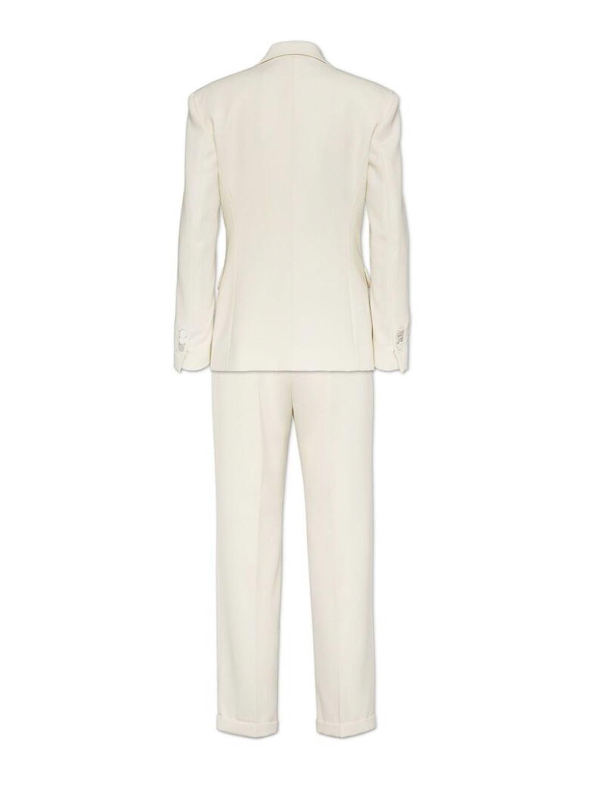 Shop Dsquared2 Tailleur In Blanco