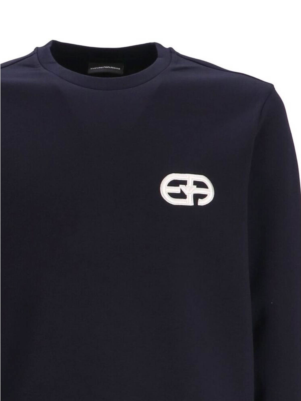 Shop Emporio Armani Sweatshirt In Blue