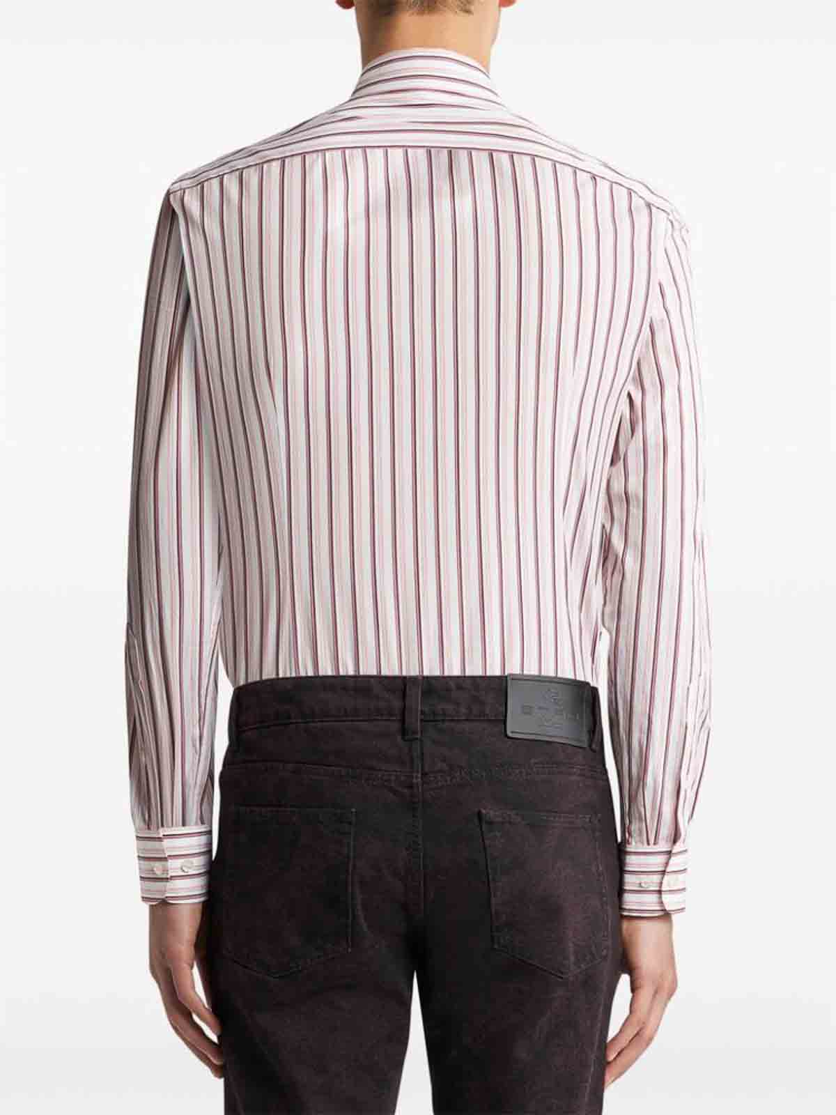 Shop Etro Shirt In Red