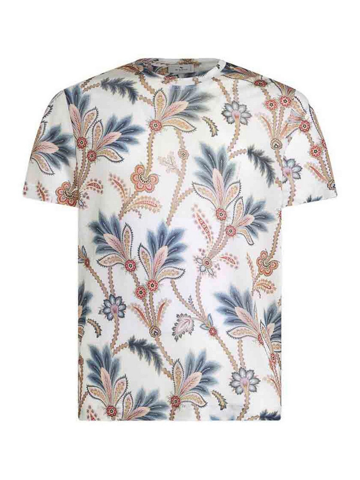 Shop Etro T-shirt In Cream